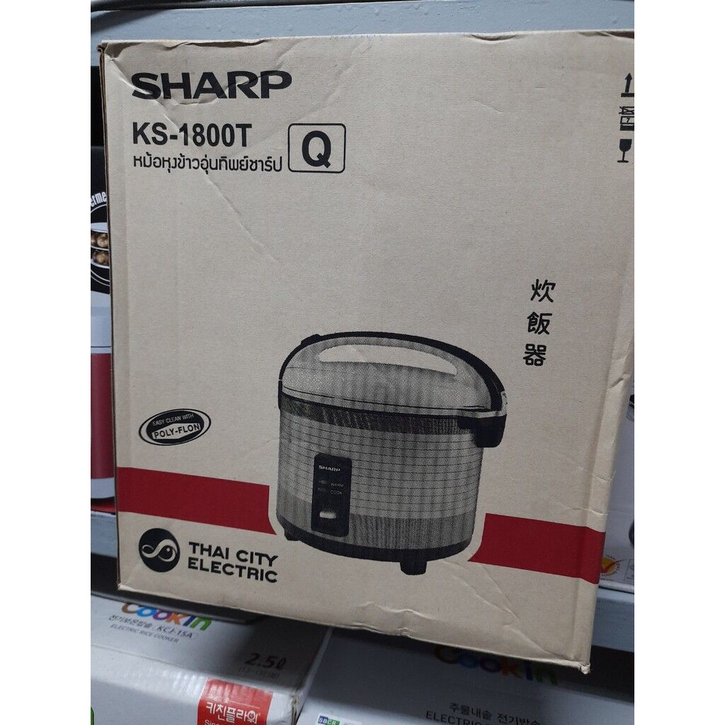 Nồi cơm điện Sharp KS-1800T Nhập khẩu Thái lan